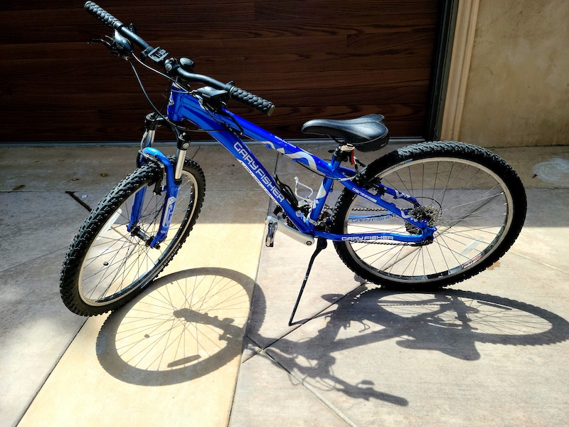 gary fisher mountain bike blue