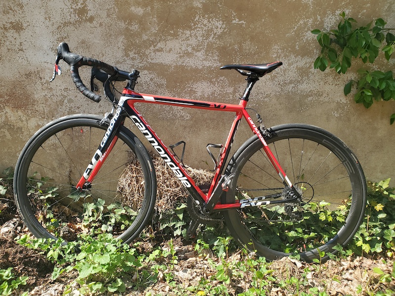 Red Racing Cannondale Supersix Evo 2014 Sram Red Cannondale