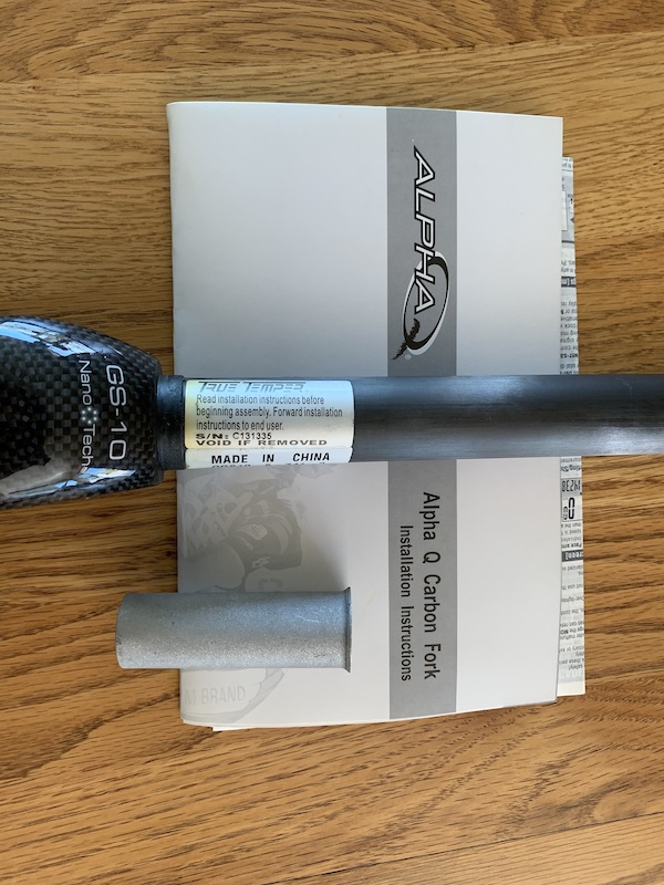 2014 Alpha Q GS-10 Carbon Fork For Sale