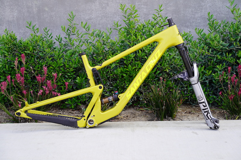 2020 Santa Cruz Tallboy Large Yellow Frame & Fork For Sale