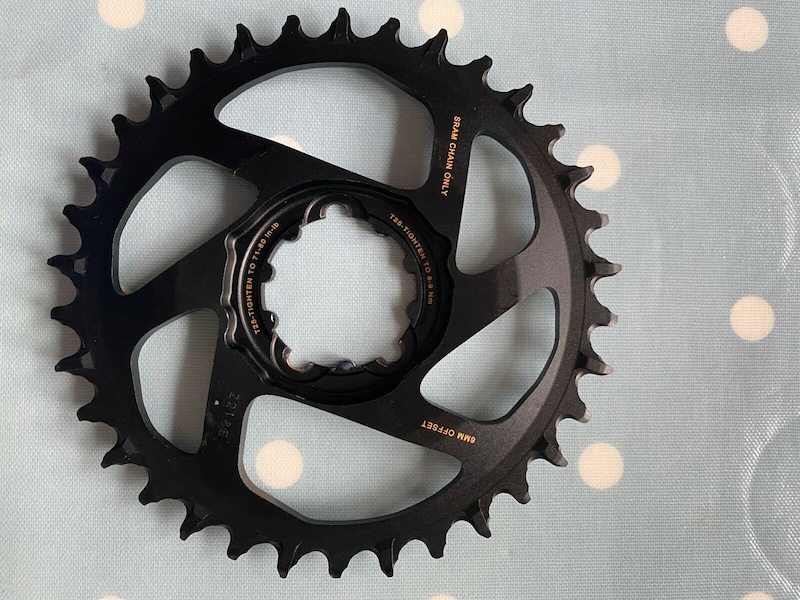 2020 Sram XX1 Eagle 34T Chainring 6mm offset For Sale