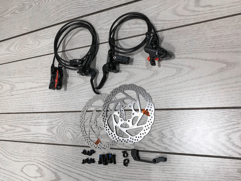 2021 Shimano Deore *4 PISTON 160mm brake kit *POWER For Sale