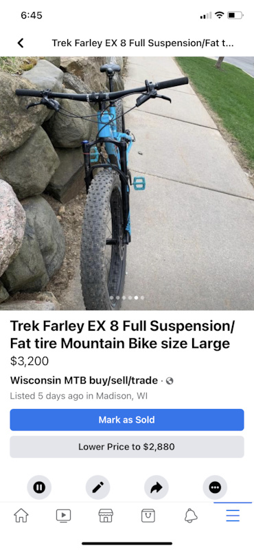 trek farley ex 8 price