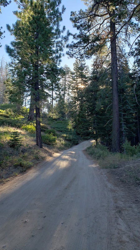 Forest Road 21S05 Mountain Biking Trail - Kernville