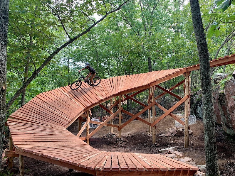 Powder Keg Mountain Biking Trail Ironton, Missouri