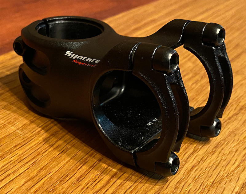 2019 Syntace MegaForce stem, 6-degree, clamp For Sale