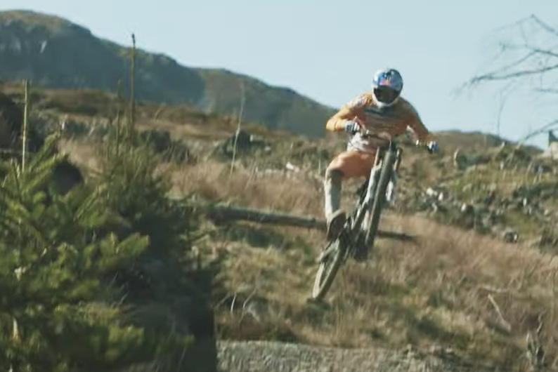 Video: Gee Atherton Searches for the Biggest Gaps in DyFi Bike Park - Pinkbike
