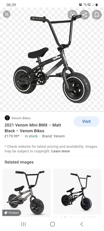 venom rocker bmx