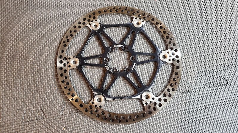 Hope 6 Bolt Floating Disc Rotor 205mm Black For Sale