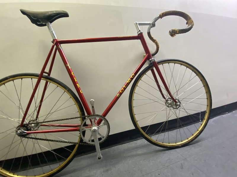 Vintage OLMO Competition Olympic Track Fixed Gear Bike For Sale