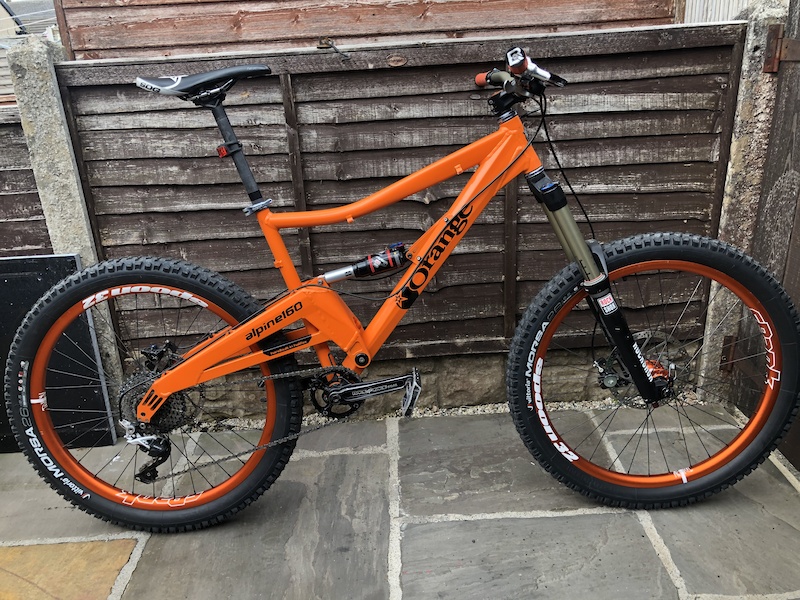 HOT Frame Orange Alpine For Sale Frame Orange Alpine 160
