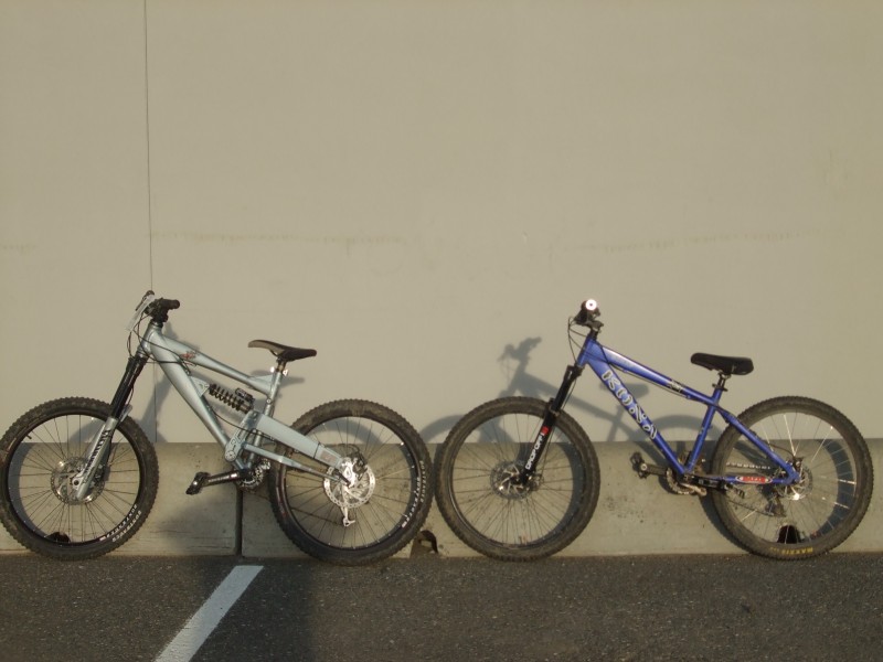two beautiful bikes
