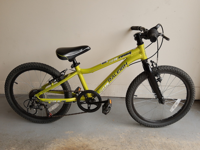 raleigh rowdy 20 green