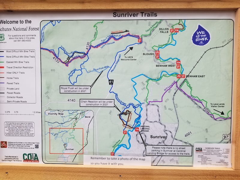 Sunriver Trail Tour Mountain Biking - P4pb20558854