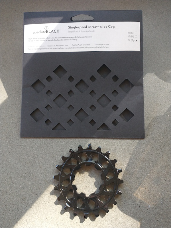 20t single speed cog