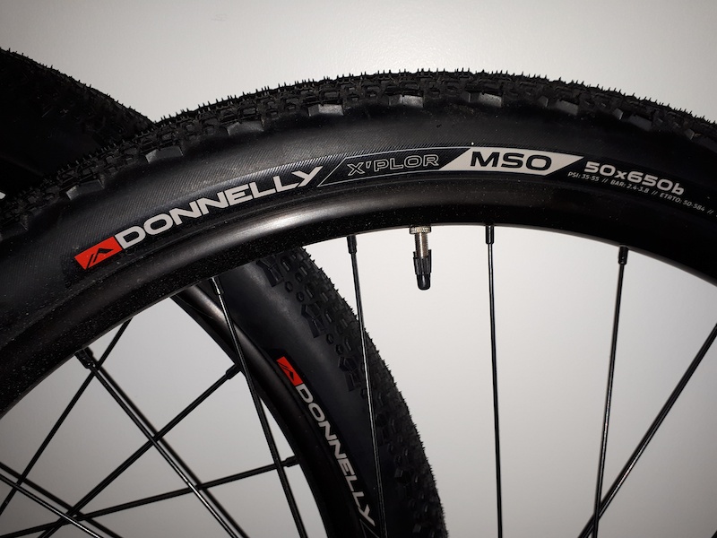 2019 Ridley 4ZA XCD wheels and Donnelly X'Plor MSO 50x650b For Sale