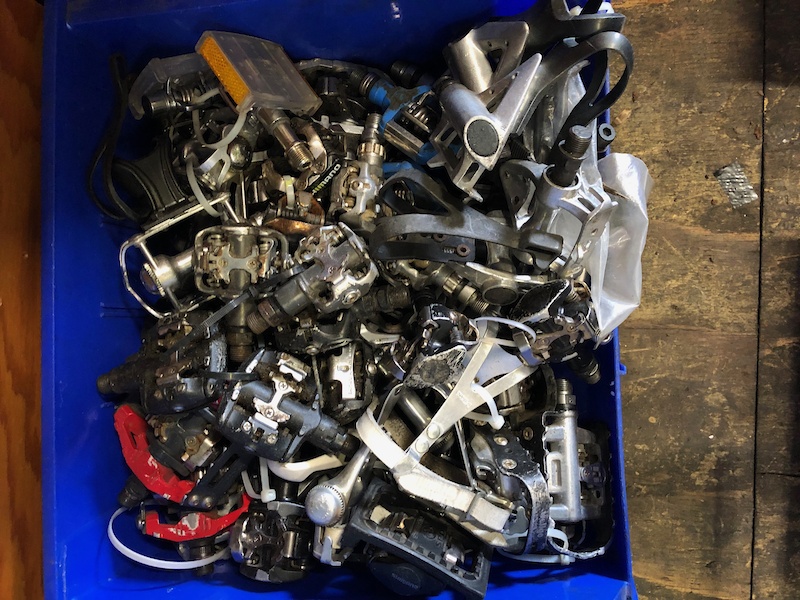 Clipless Road/Mountain Pedals(Good Condition) For Sale