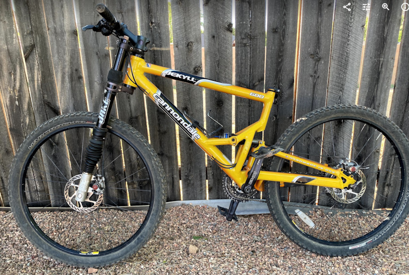 cannondale jekyll 600