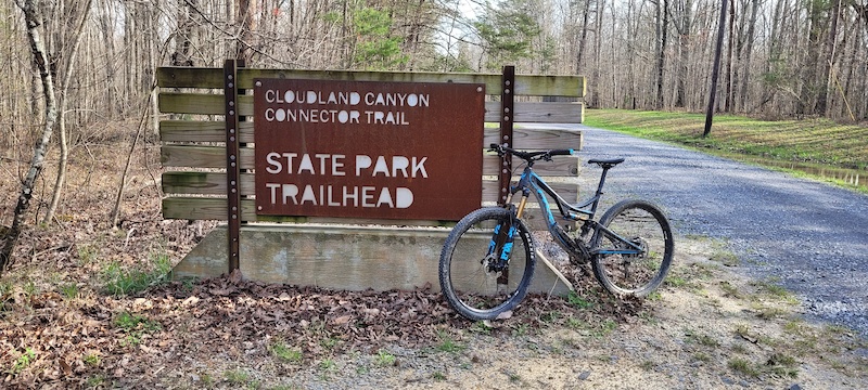 Cloudland Canyon Mountain Bike Trails 2024 www.alhudapk