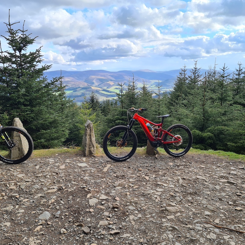 glentress mtb trail map