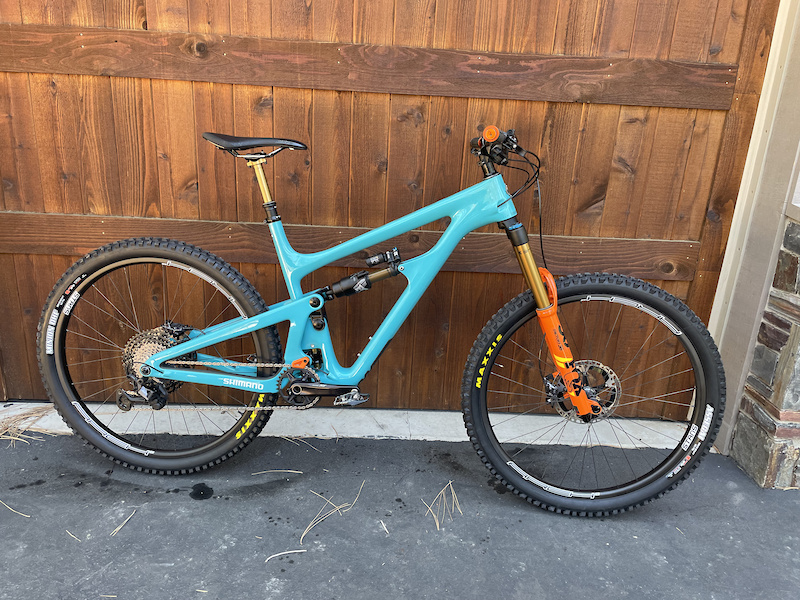 2020 Yeti SB150 Turq XL w Brand New Fork Parts Grouppo For Sale