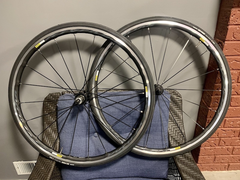 mavic ksyrium elite wheelset for sale