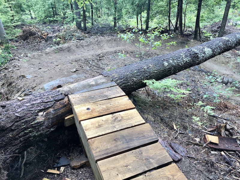 Wildmen Mountain Biking Trail Gorham, Maine