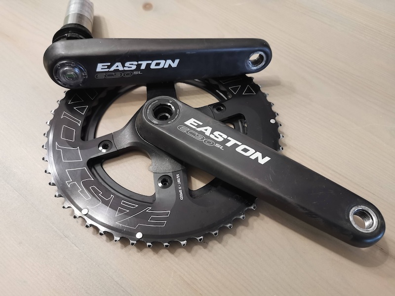 2019 Easton EC90 Carbon Crankset with Cinch Power Meter For Sale