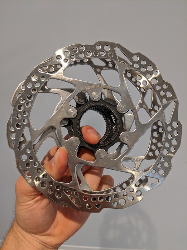 2019 Shimano Center Lock 160mm Rotor Set For Sale