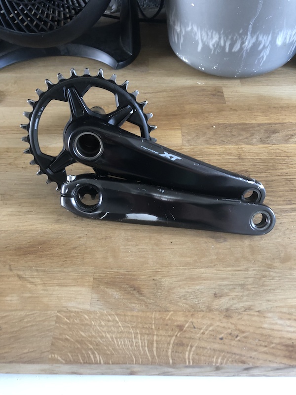 2020 Shimano xt 12 speed cranks 170mm For Sale
