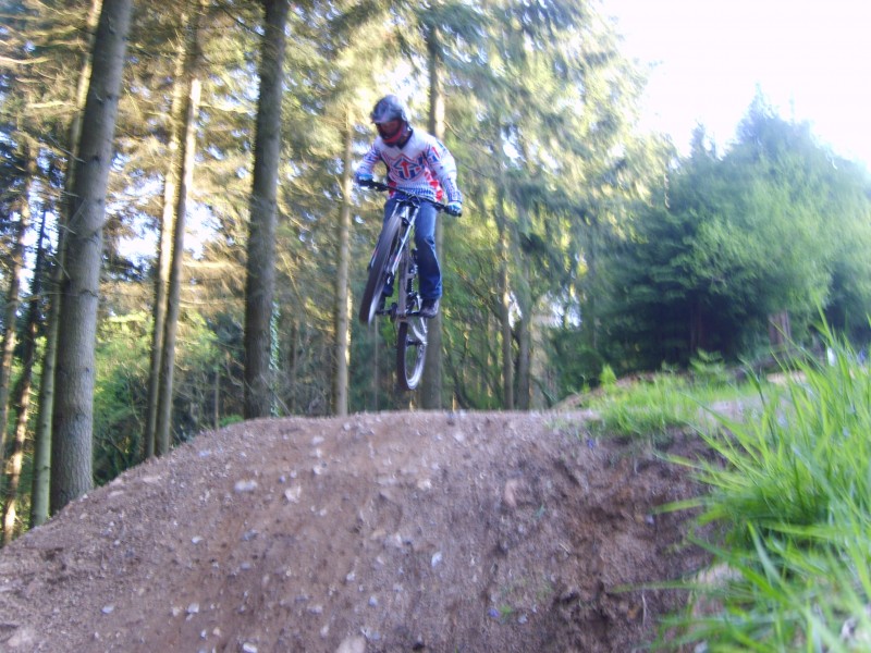 me doin the first trail on my norco