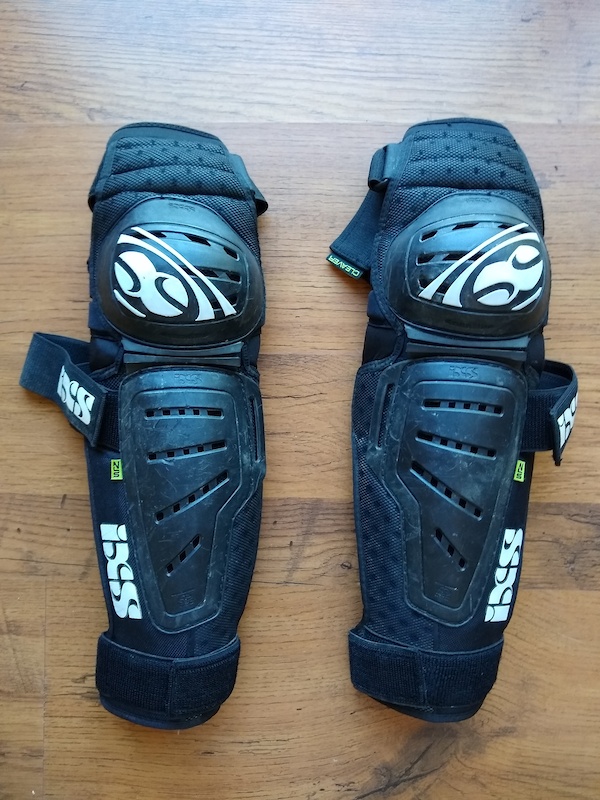 2018 IXS Cleaver Knee Shin Pads Medium RRP £119.99 For Sale