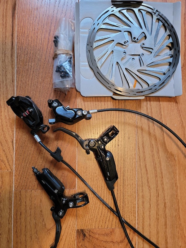 2019 SRAM Code RSC Brakes, Rotors, Carbon Levers For Sale