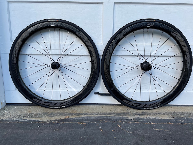 2019 ZIPP 303 NSW DISC WHEELSET + CONTI GP 5000 TL TIRES For Sale