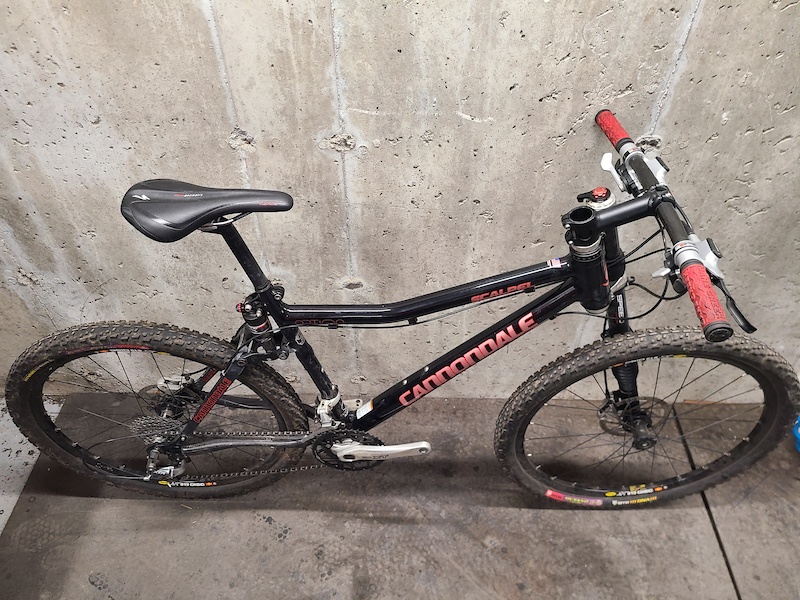 cannondale scalpel 900 xc race lefty