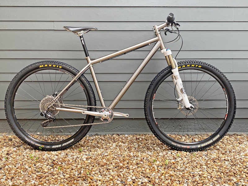 Titan Titanium Hardtail 29er Mountain Bike L 24.5 lbs For Sale