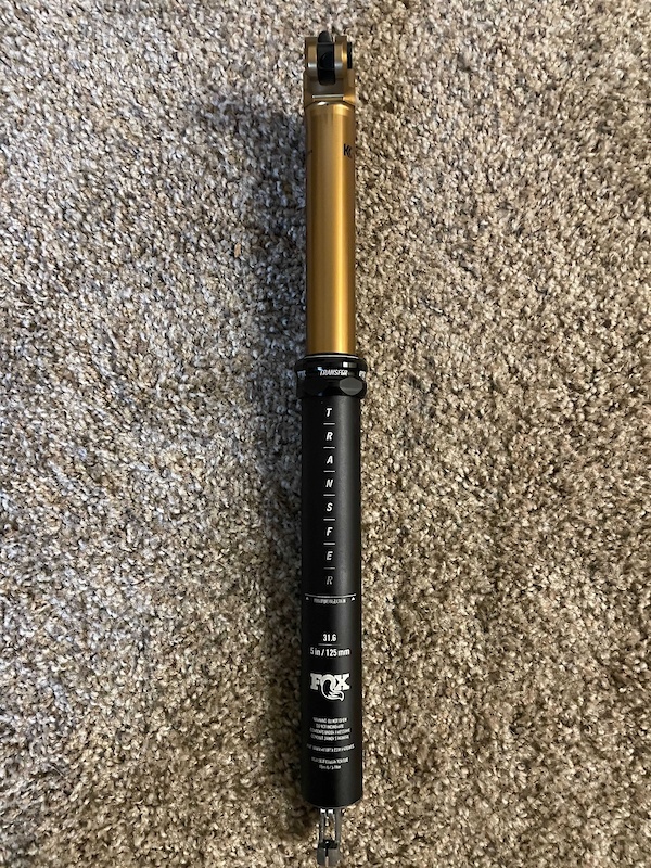 2021 FOX Transfer Factory Dropper Kashima with Lever For Sale