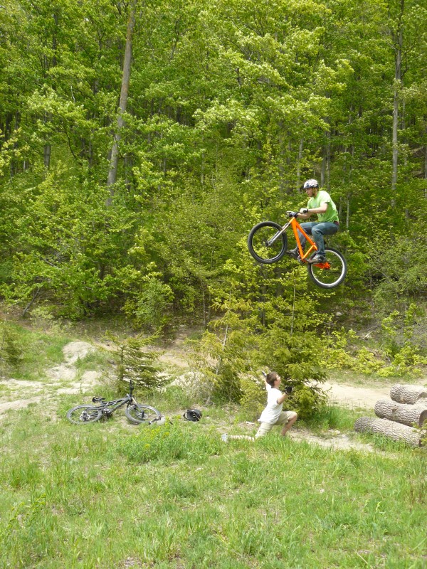 boostin on the hardtail