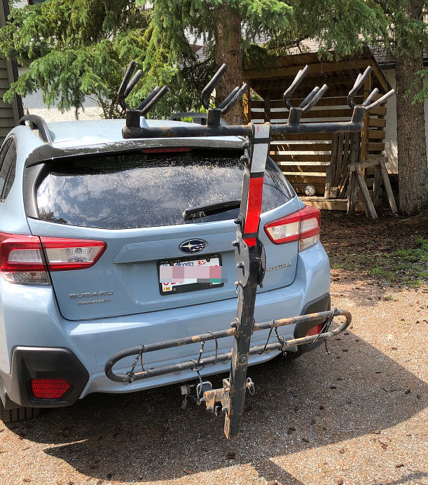 North Shore 4 Bike Rack Folding For Sale