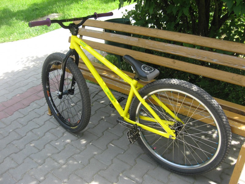 my new street bike Octane One Void 2008 , 12,5kg(real)