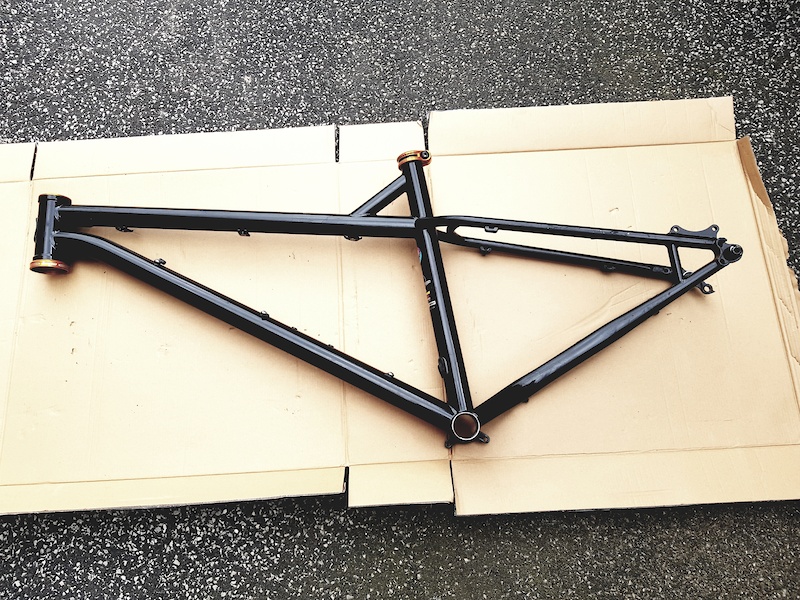orange p7 27.5 frame