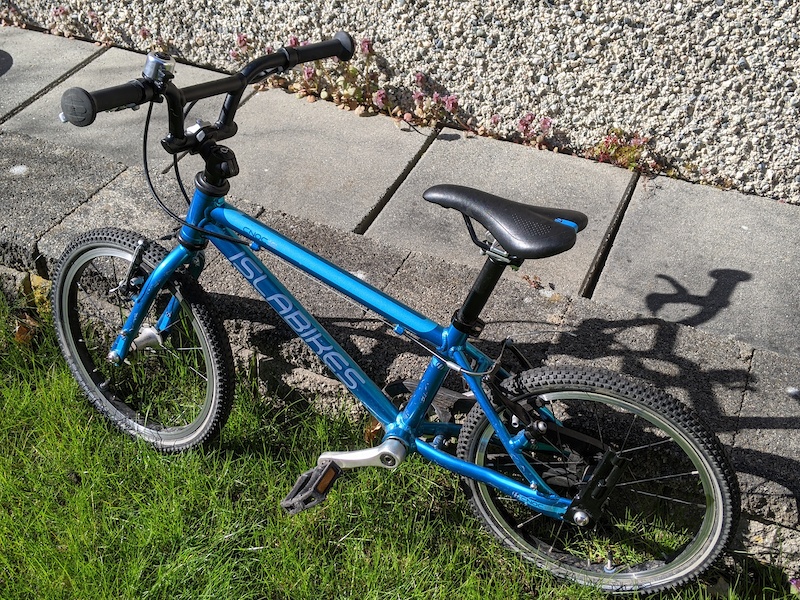 Preowned Islabikes Cnoc 16 turquoise / teal For Sale