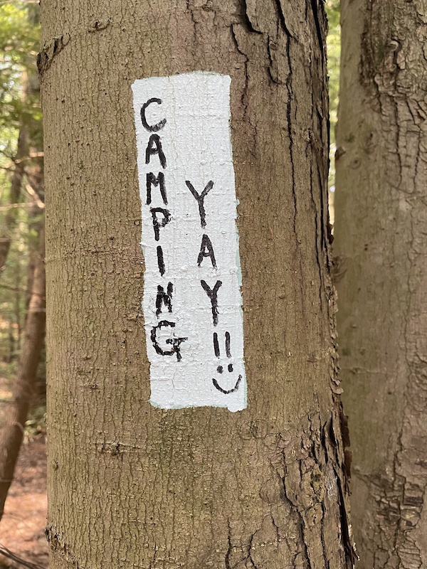 Roaring Brook Campsite Loop Hiking Trail Barkhamsted, CT