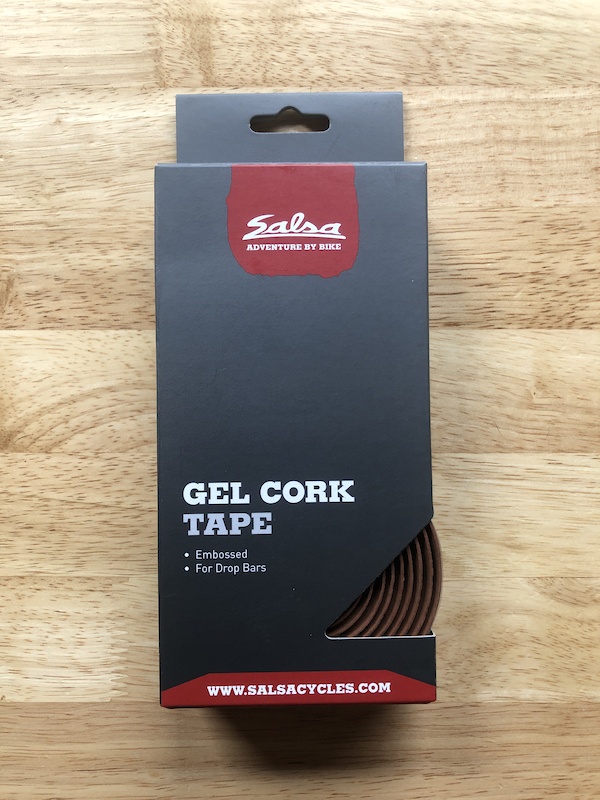 Salsa Dark Brown Gel Cork Bar Tape For Sale