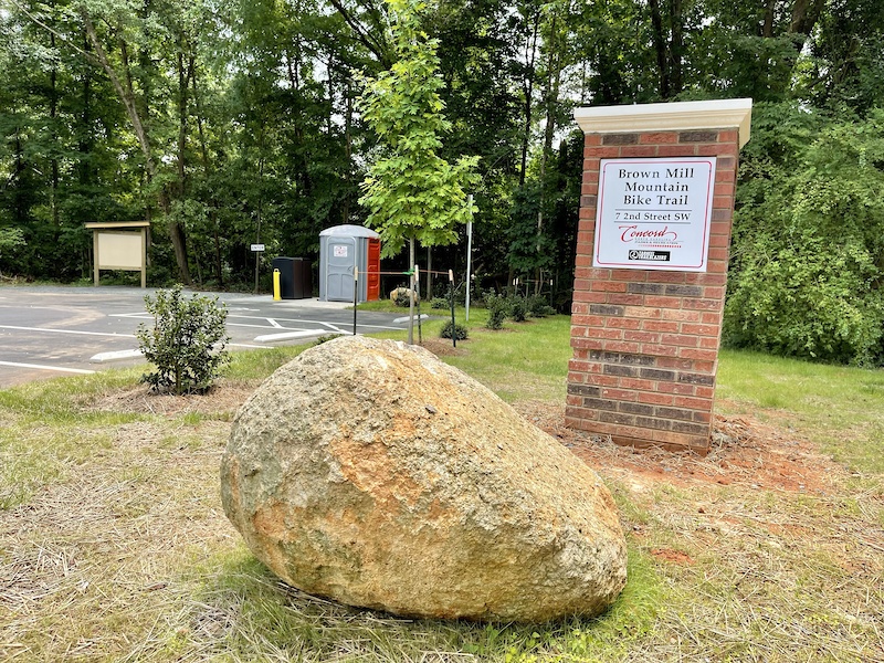 Brown Mill Mountain Biking Trail Concord, NC