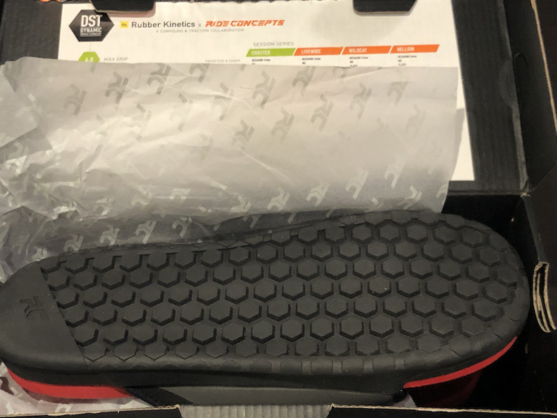 2021 Ride Concepts slides Men's US 10 For Sale