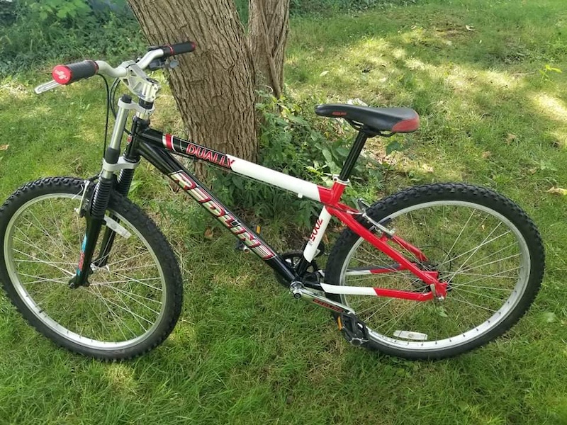 redline dually mountain bike