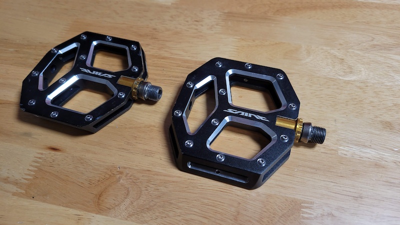 shimano saint pedals flat