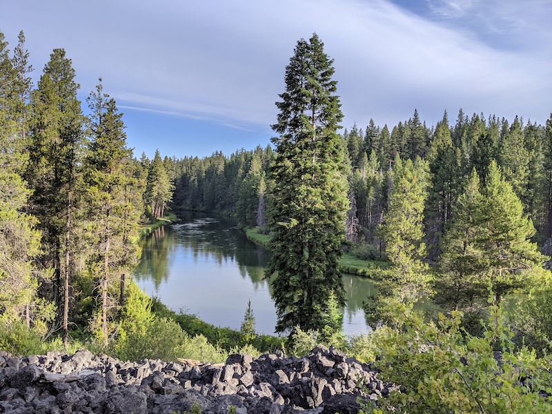 Deschutes River Trail - Sunriver to Lava Rock Mountain Biking Trail ...