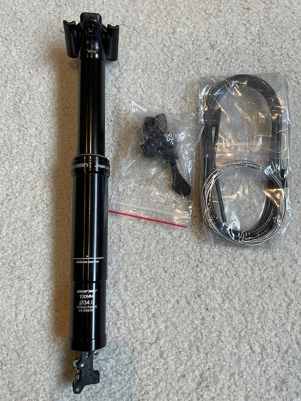 2021 X Fusion Manic 100mm dropper post For Sale